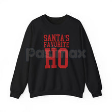 Load image into Gallery viewer, Santa’s Favorite Ho Cozy Christmas Crewneck | Funny Viral Holiday Sweatshirt for Women | Adult Humor Xmas Jumper