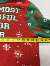 Load image into Gallery viewer, Spencer's Sweater Mens Large Red Green Beer Christmas Ugly Light Up Pullover