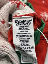 Load image into Gallery viewer, Spencer's Sweater Mens Large Red Green Beer Christmas Ugly Light Up Pullover