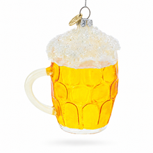 Load image into Gallery viewer, Foamy Beer Mug Christmas Ornament