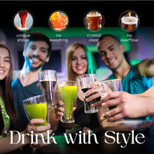 Load image into Gallery viewer, Upside Down Beer Glass – Funny Novelty Beer Glassware
