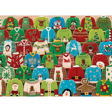 Load image into Gallery viewer, Ugly Xmas Sweaters 1000 Piece Jigsaw Puzzle Cobble Hill
