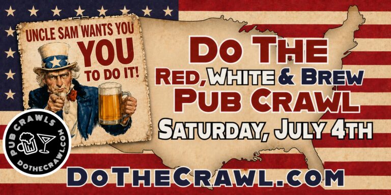 Do The Red, White and Brew Pub Crawl