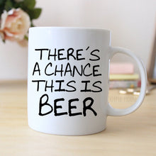 Load image into Gallery viewer, There's a Chance This Is Beer – Funny Coffee Mug
