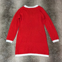 Load image into Gallery viewer, Allison Brittney Christmas Holiday Santa Long Sleeve Sweater Dress Womens Large
